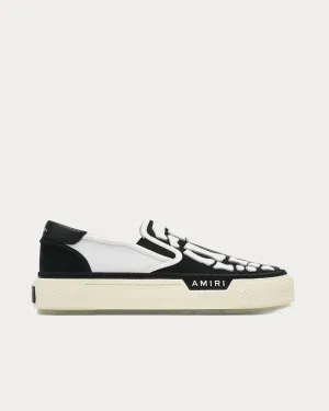 Court White / Black Slip On Sneakers