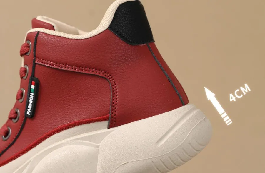 Soft Comfy Leather Sport Shoes